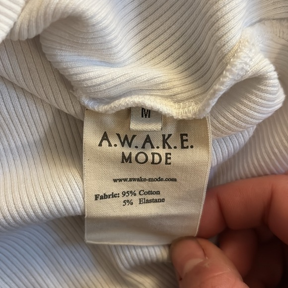 White Ribbed Tank Top - Picture 4 of 4